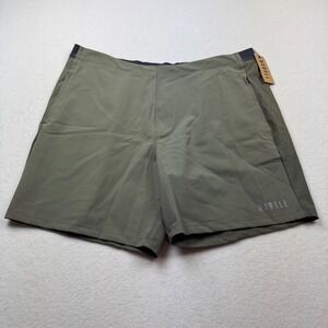 NOBULL Men's Training Shorts Olive Green Size XXL 7" Inseam Lightweight‎ Gym